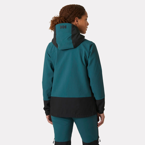 W ODIN BC SOFTSHELL JACKET, DARK CREEK, XL