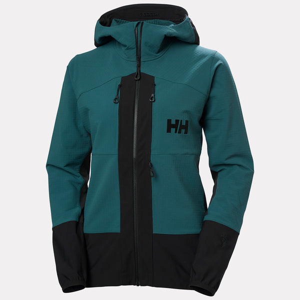W ODIN BC SOFTSHELL JACKET, DARK CREEK, XL