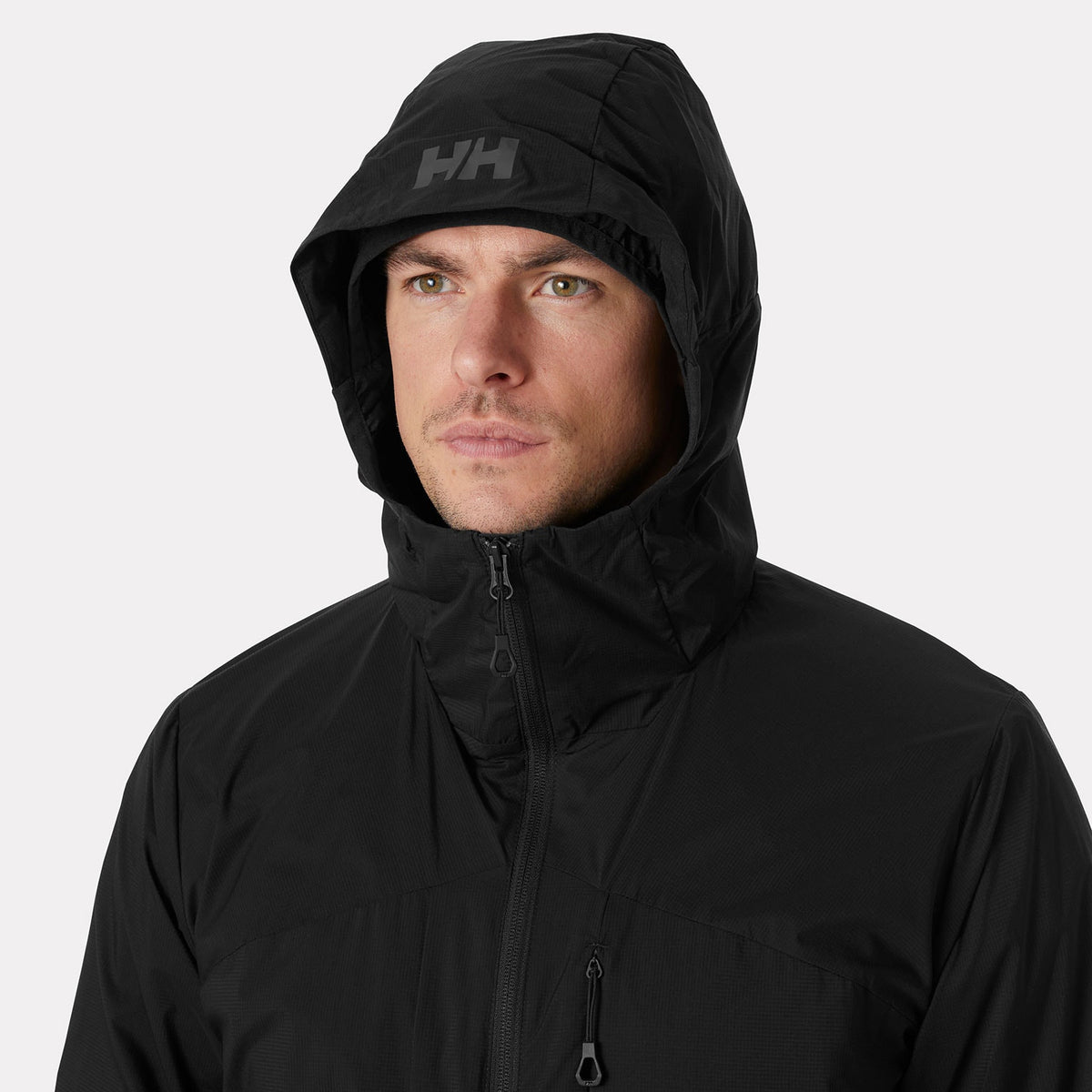 ODIN BC LT INSULATOR HOOD, BLACK, XXL