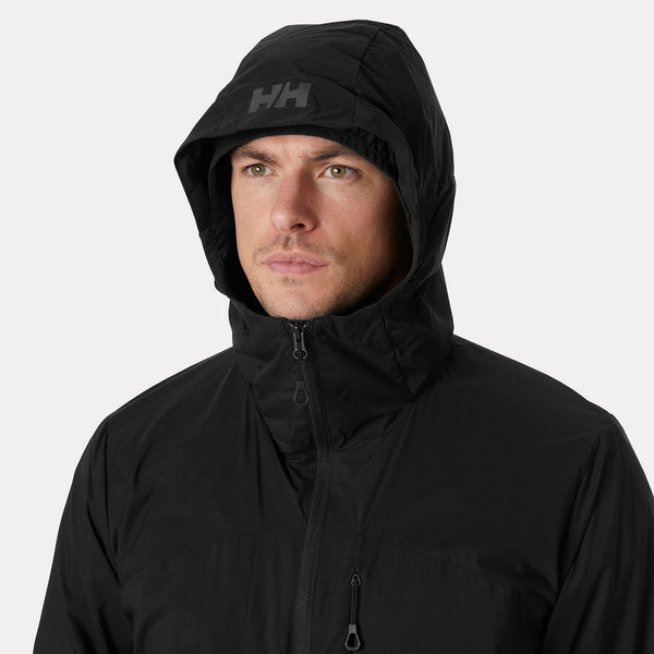 ODIN BC LT INSULATOR HOOD, BLACK, XXL