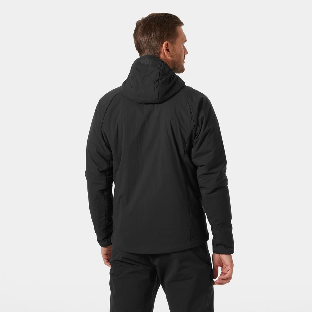 ODIN STRETCH HOOD INSULAT 20, BLACK, XXL