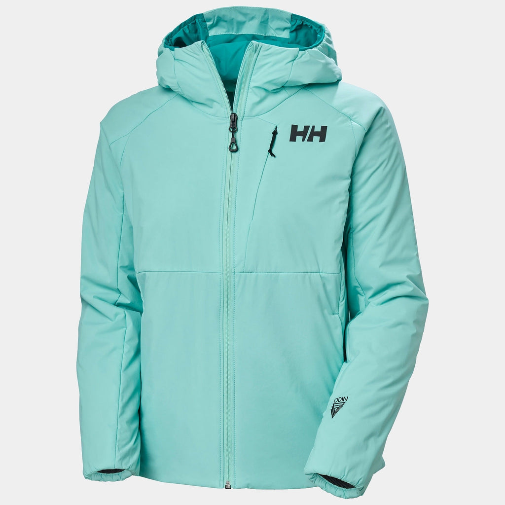 W ODIN STRETCH HOOD INSULA 20, LAGOON, L