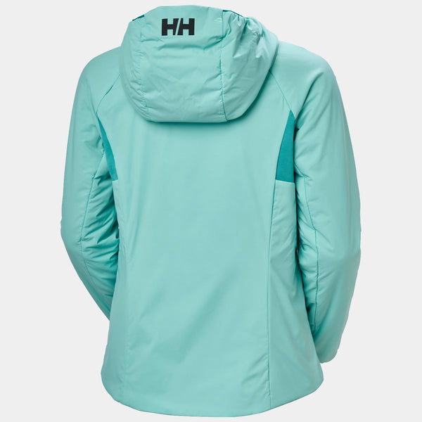W ODIN STRETCH HOOD INSULA 20, LAGOON, L