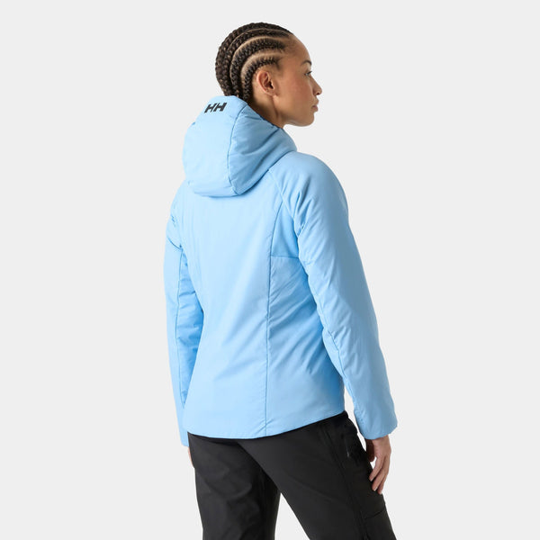 W ODIN STRETCH HOOD INSULA 20, BRIGHT BLUE, L