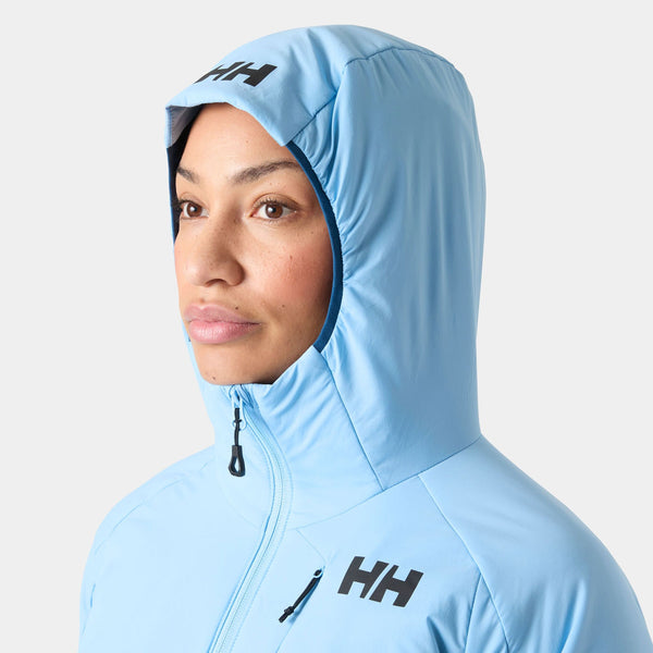 W ODIN STRETCH HOOD INSULA 20, BRIGHT BLUE, L