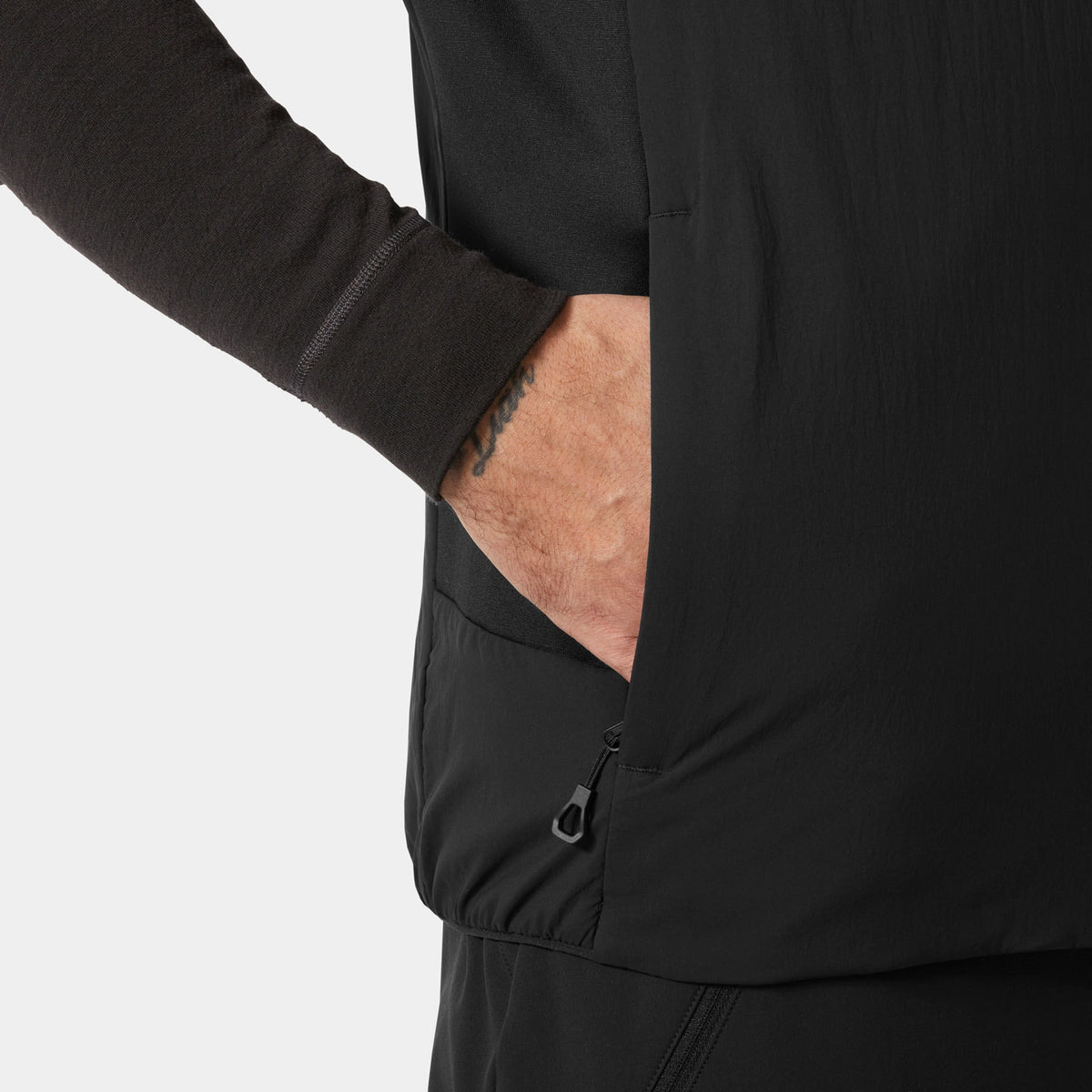 ODIN LT STRETCH INS VEST 20, BLACK, XXL
