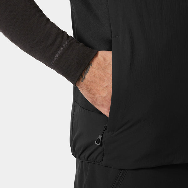 ODIN LT STRETCH INS VEST 20, BLACK, XXL
