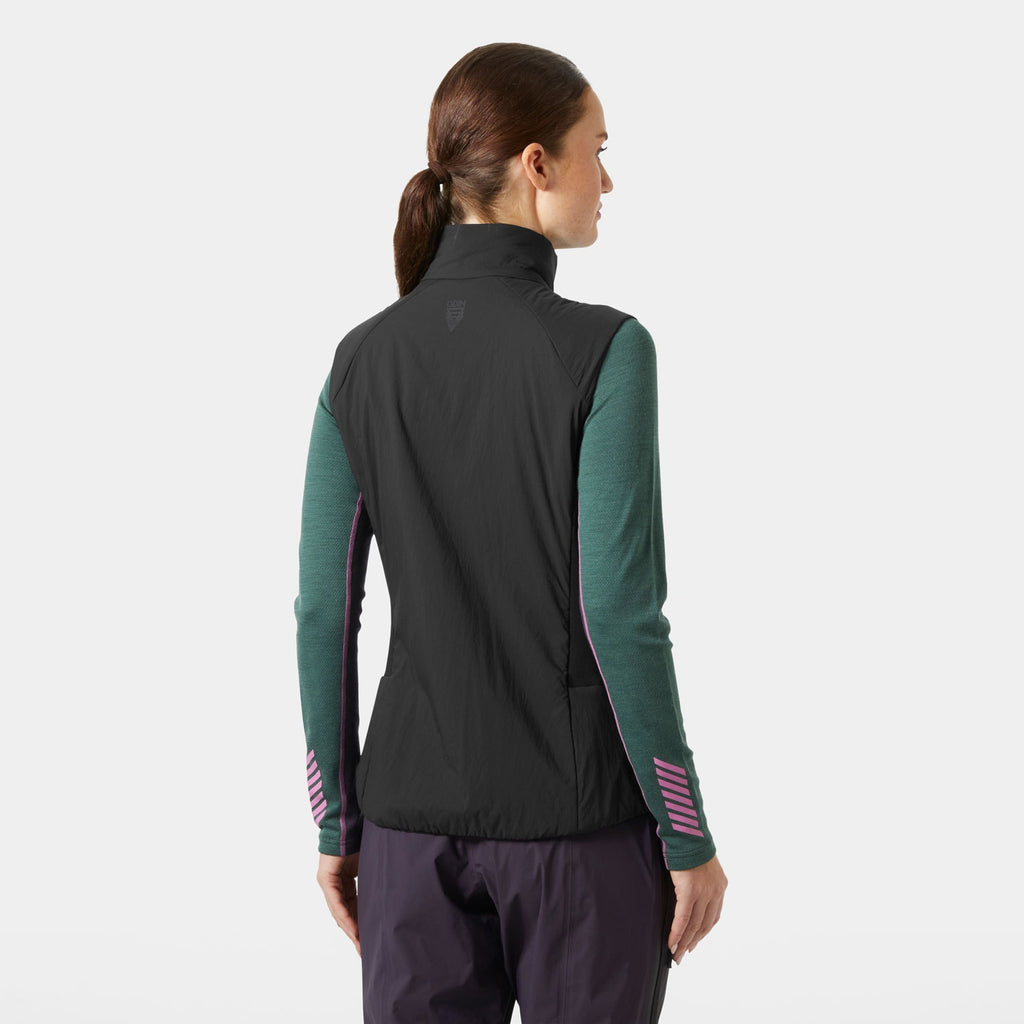 W ODIN LT STRETCH INS VEST 20, BLACK, L