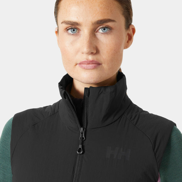 W ODIN LT STRETCH INS VEST 20, BLACK, L