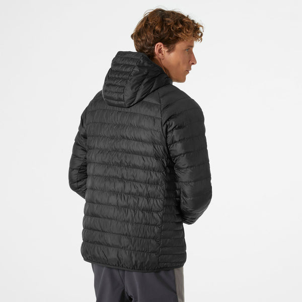 BANFF HOODED INSULATOR, BLACK, XXL