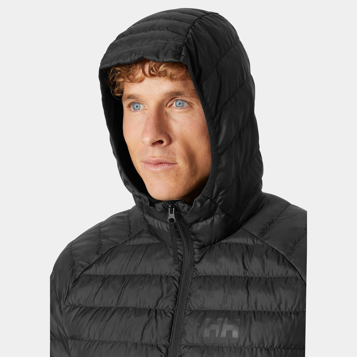 BANFF HOODED INSULATOR, BLACK, XXL
