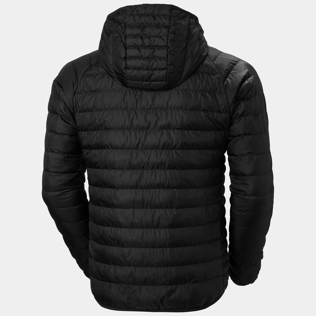 BANFF HOODED INSULATOR, BLACK, XXL