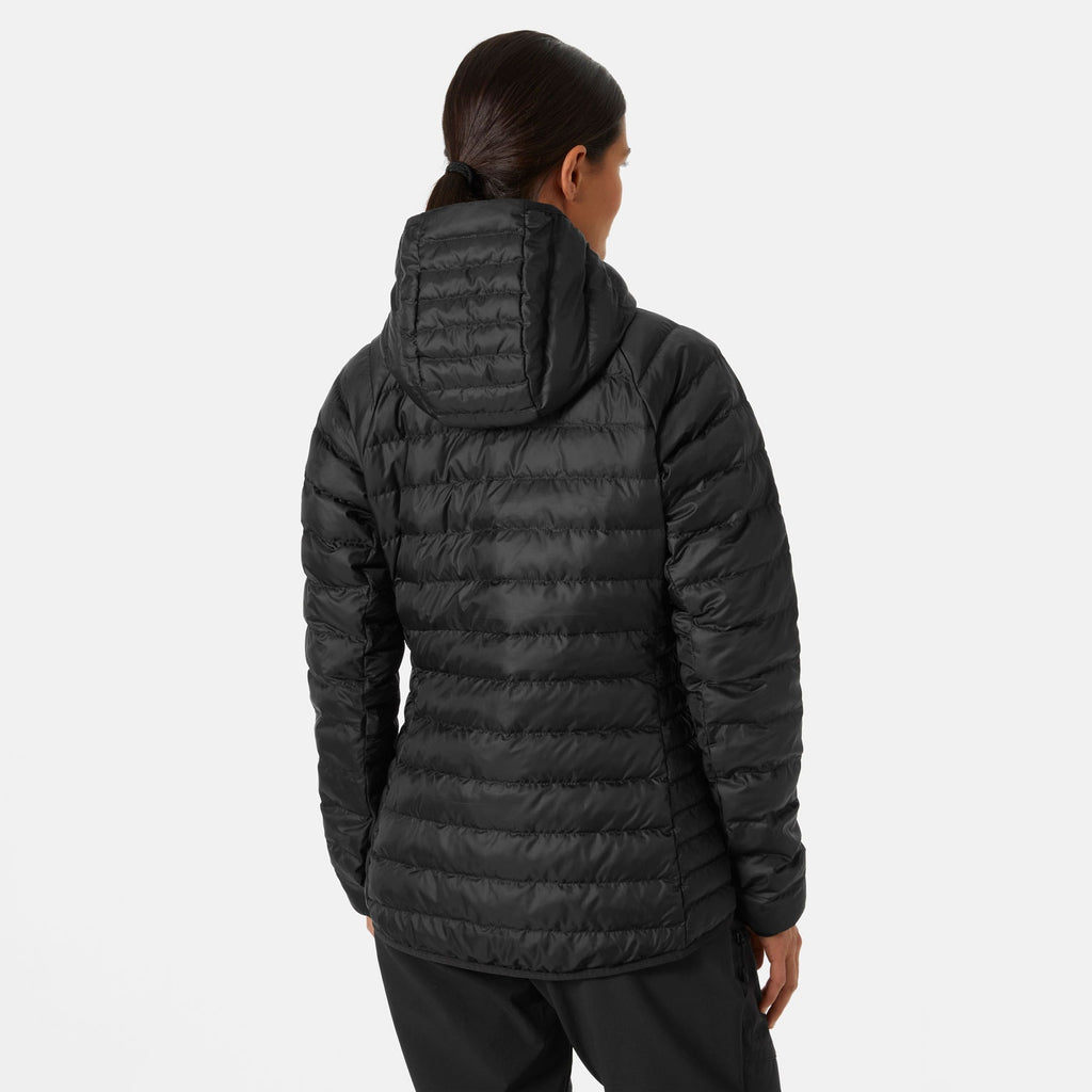 W BANFF HOODED INSULATOR, BLACK, L