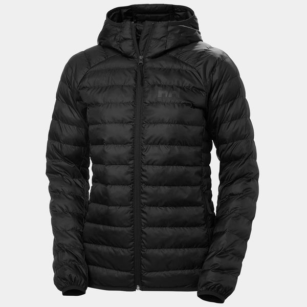 W BANFF HOODED INSULATOR, BLACK, L
