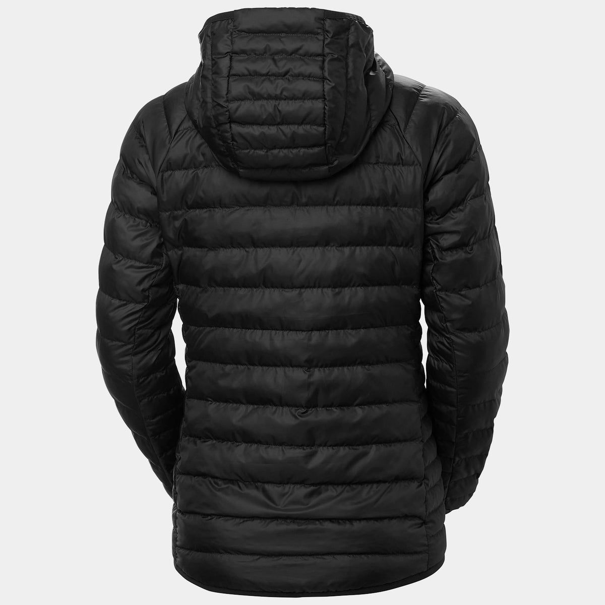 W BANFF HOODED INSULATOR, BLACK, L
