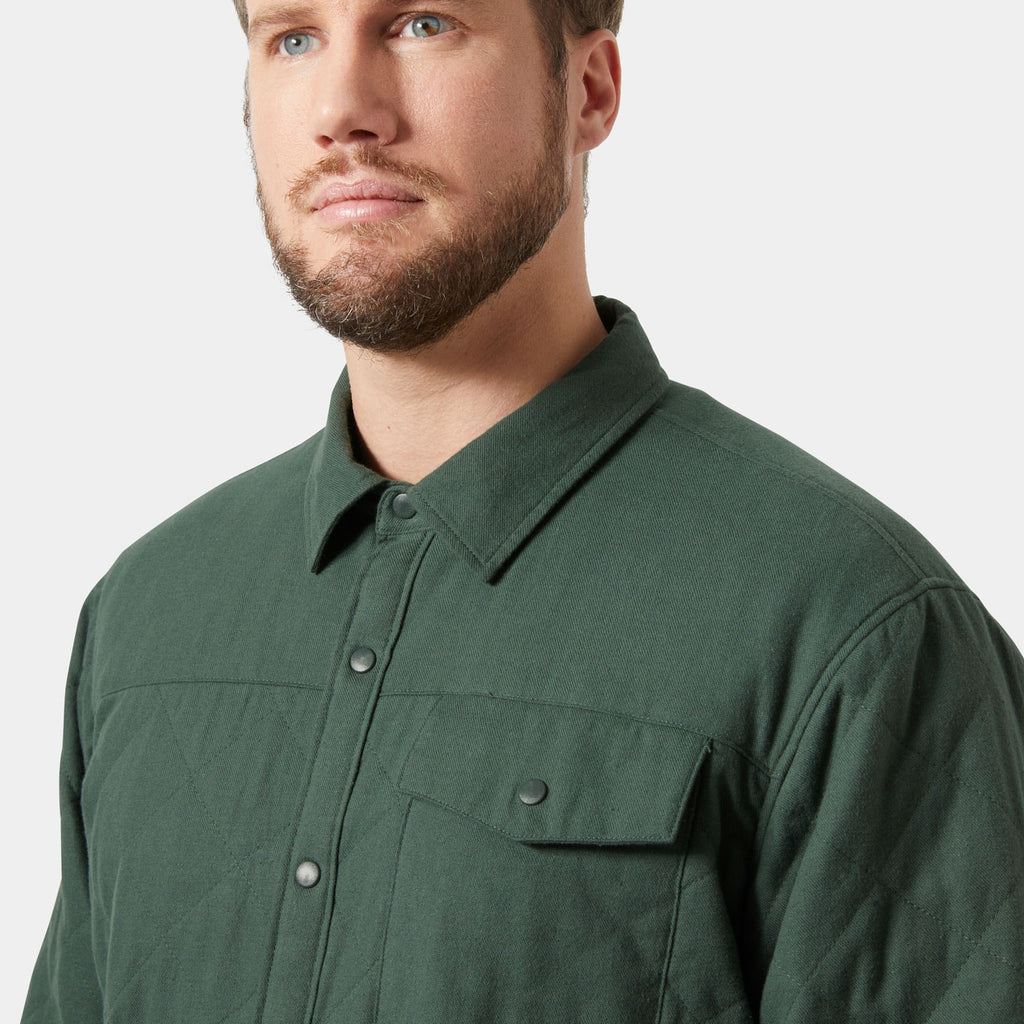 ISFJORD INSULATED SHACKET, JUNGLE GREE, XXL