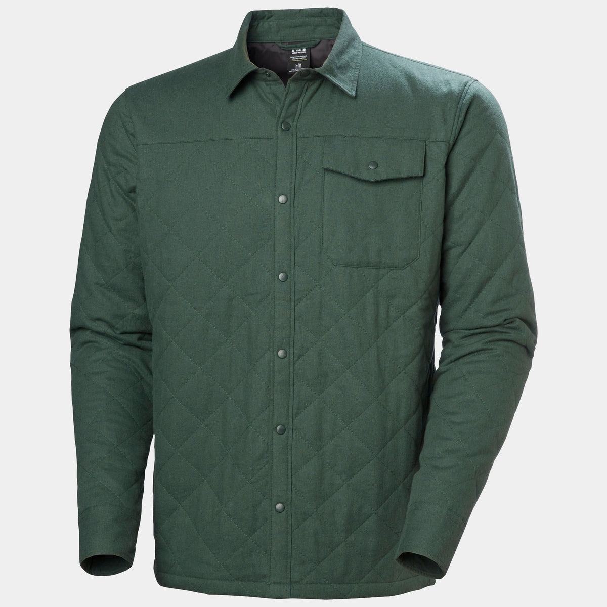ISFJORD INSULATED SHACKET, JUNGLE GREE, XXL