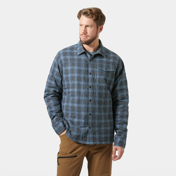ISFJORD INSULATED SHACKET, WASHED NAVY, XXL