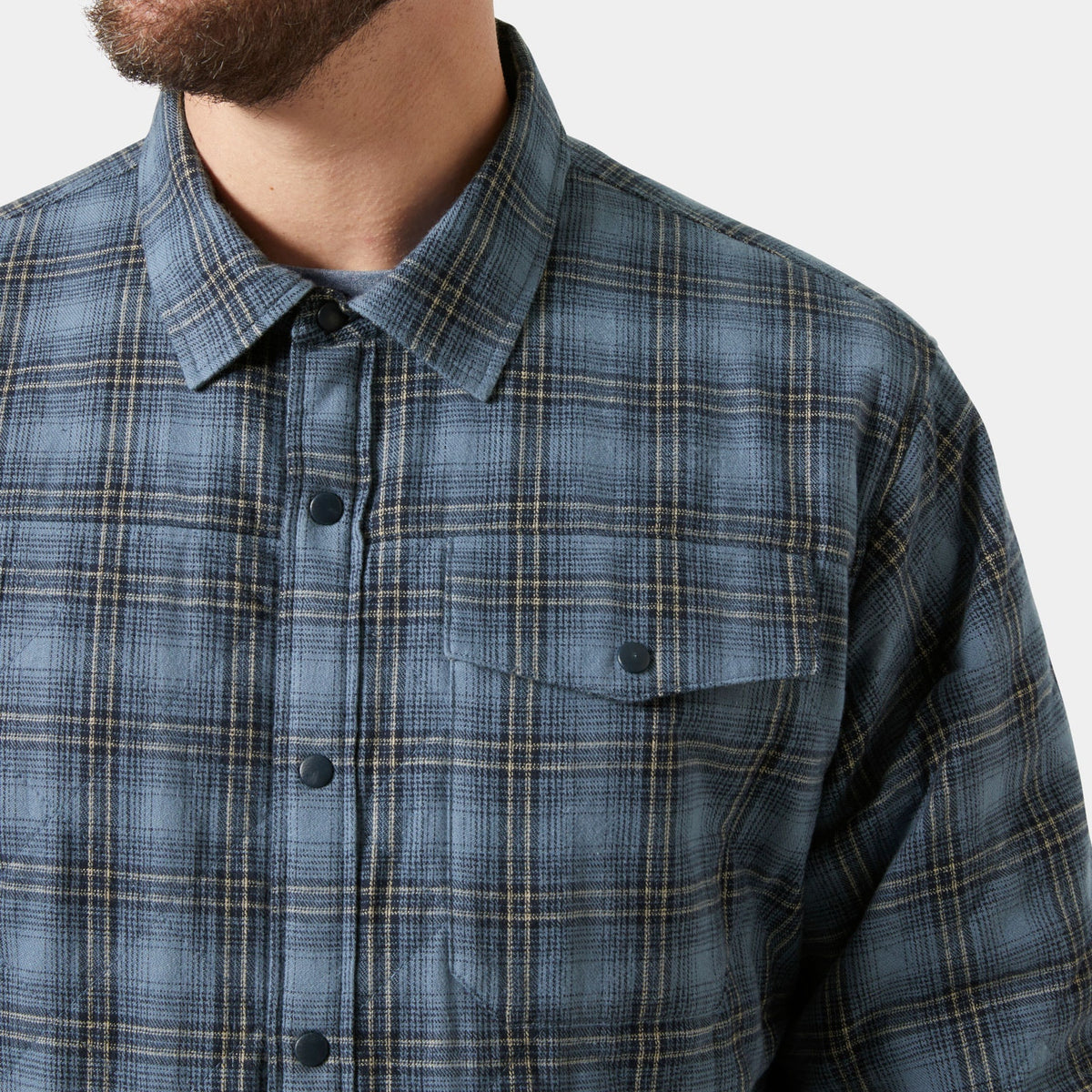 ISFJORD INSULATED SHACKET, WASHED NAVY, XXL