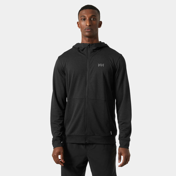 HH LIFA TECH LITE ZIP HOODIE, BLACK, XXL