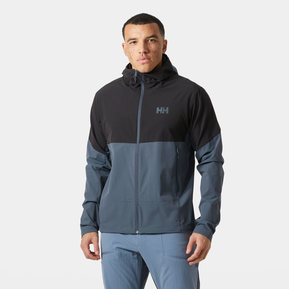 BLAZE SOFTSHELL HOOD, ALPINE FROS, XXL Main image