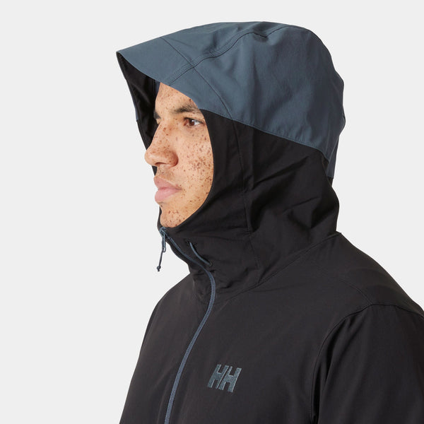 BLAZE SOFTSHELL HOOD, ALPINE FROS, XXL