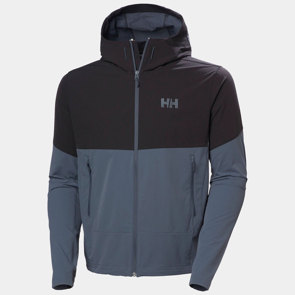 BLAZE SOFTSHELL HOOD, ALPINE FROS, XXL