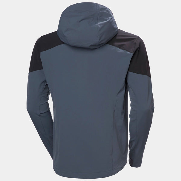 BLAZE SOFTSHELL HOOD, ALPINE FROS, XXL