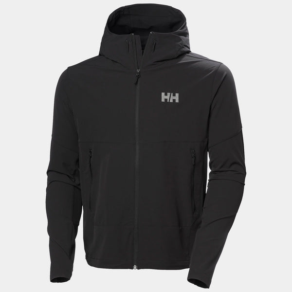 BLAZE SOFTSHELL HOOD, BLACK, XXL
