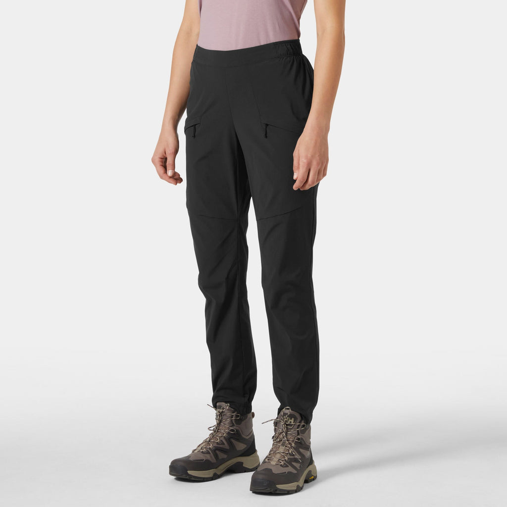 W VINDA LIGHT TUR PANT, BLACK, L