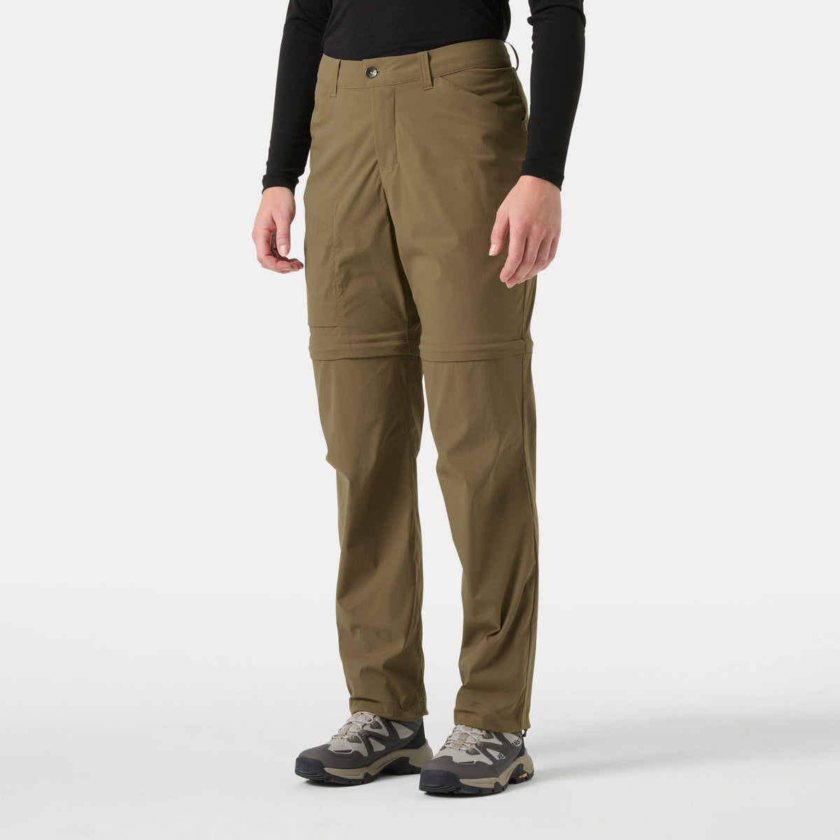 W ELV LIGHT ZIP OFF PANT, BEDROCK, XL
