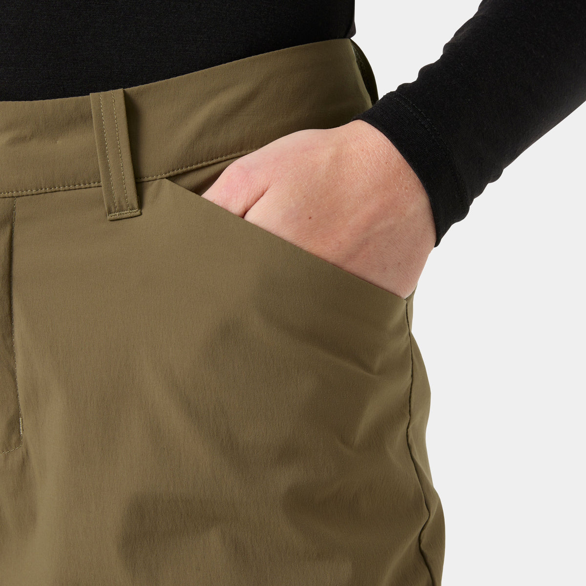 W ELV LIGHT ZIP OFF PANT, BEDROCK, XL