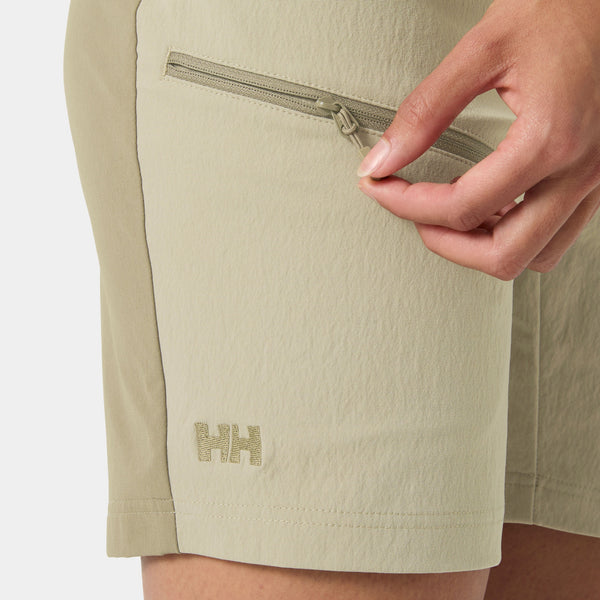 W VIKA TUR SHORTS, PEBBLE, M