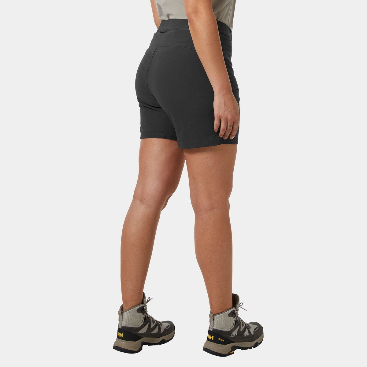 W ELV LIGHT TUR SHORTS, EBONY, L