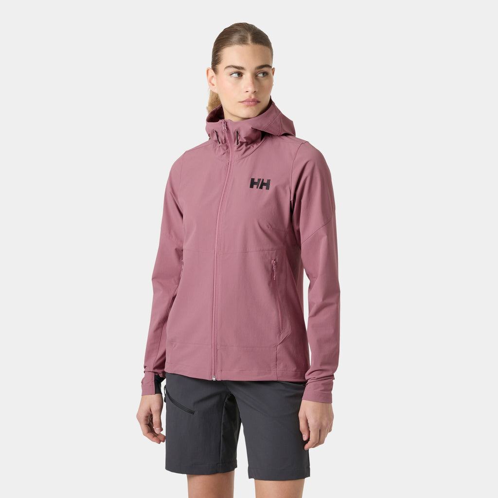W BLAZE SOFTSHELL HOOD, WILDBERRY, S