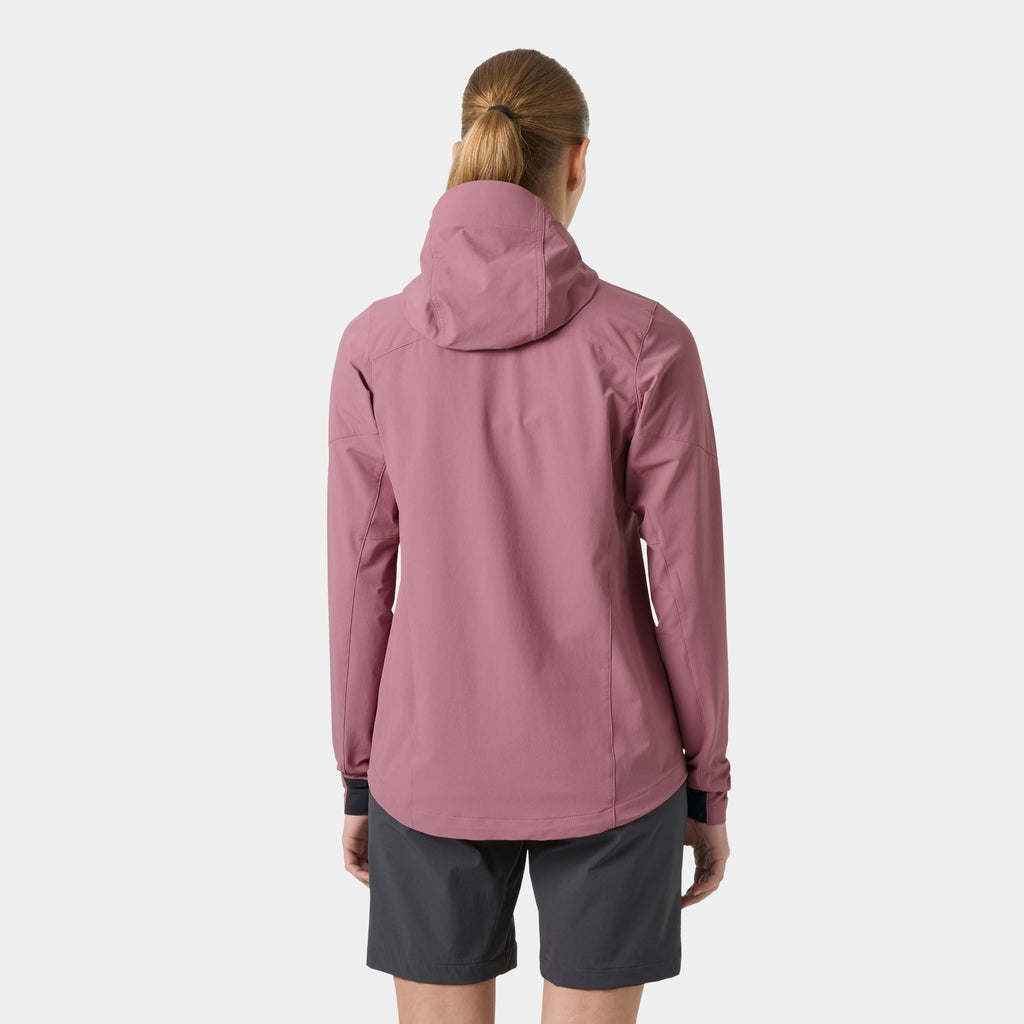 W BLAZE SOFTSHELL HOOD, WILDBERRY, S