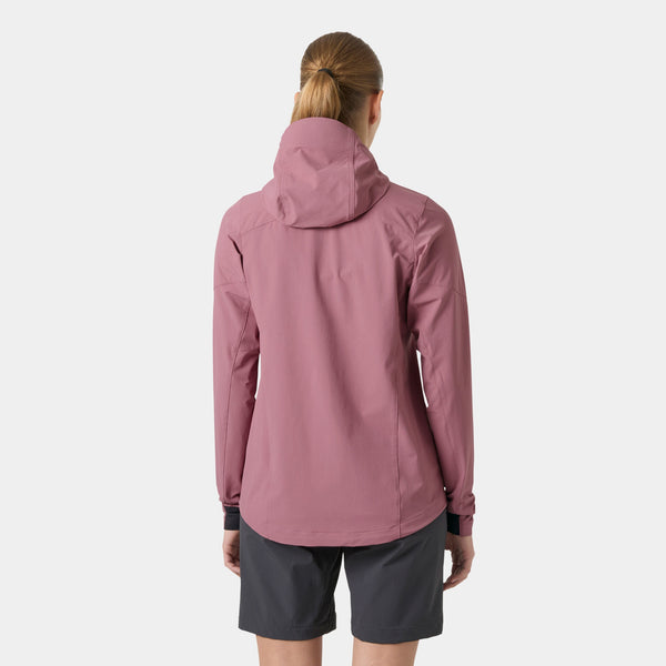 W BLAZE SOFTSHELL HOOD, WILDBERRY, S