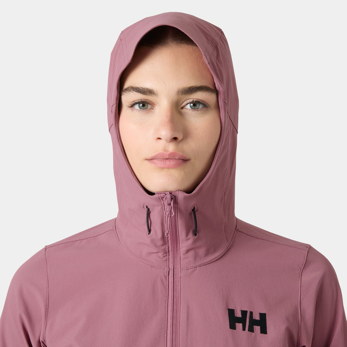 W BLAZE SOFTSHELL HOOD, WILDBERRY, S