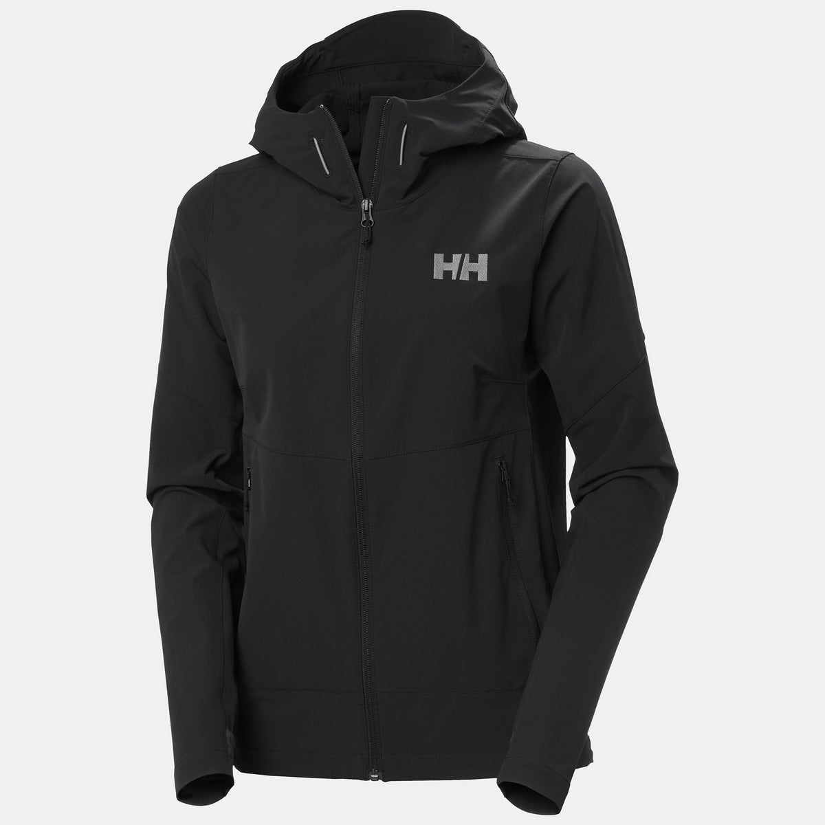 W BLAZE SOFTSHELL HOOD, BLACK, M