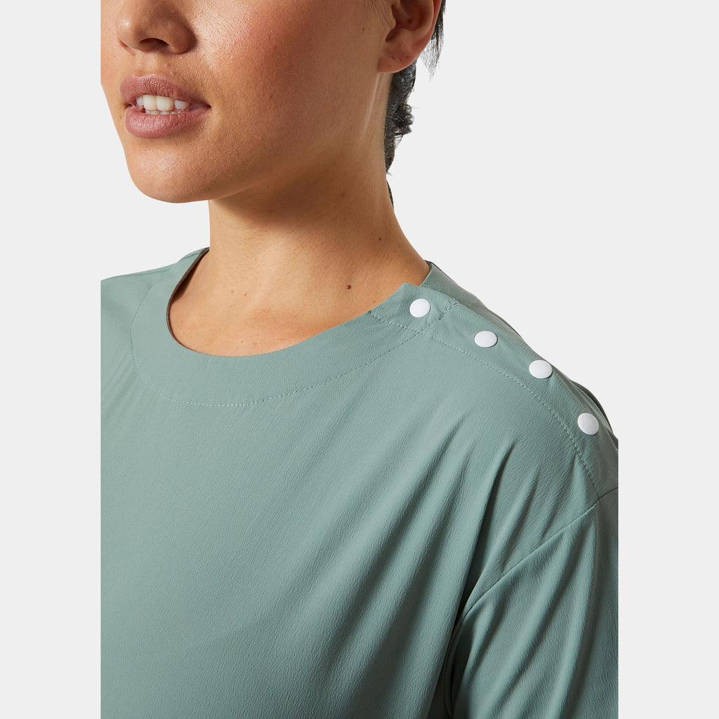 W TOFINO SOLEN SS DRESS, CACTUS, XS