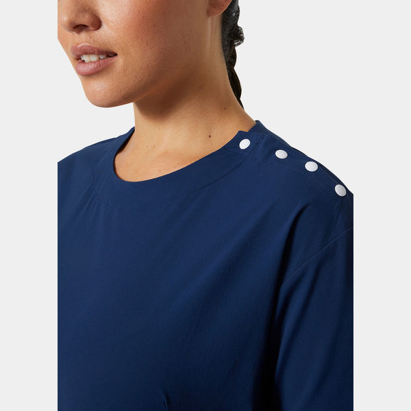 W TOFINO SOLEN SS DRESS, OCEAN, XS