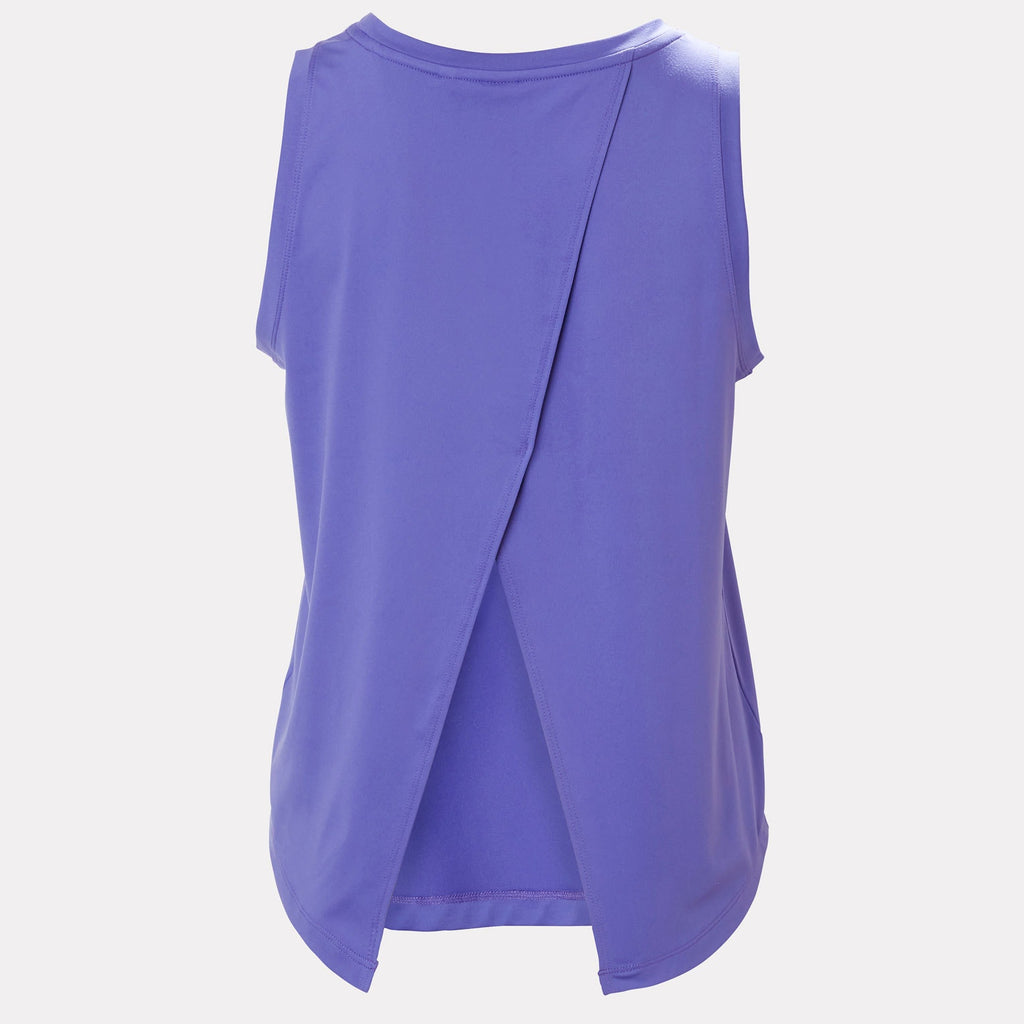 W TECH SPLIT BACK TANK 20, ULTRA VIOLE, L