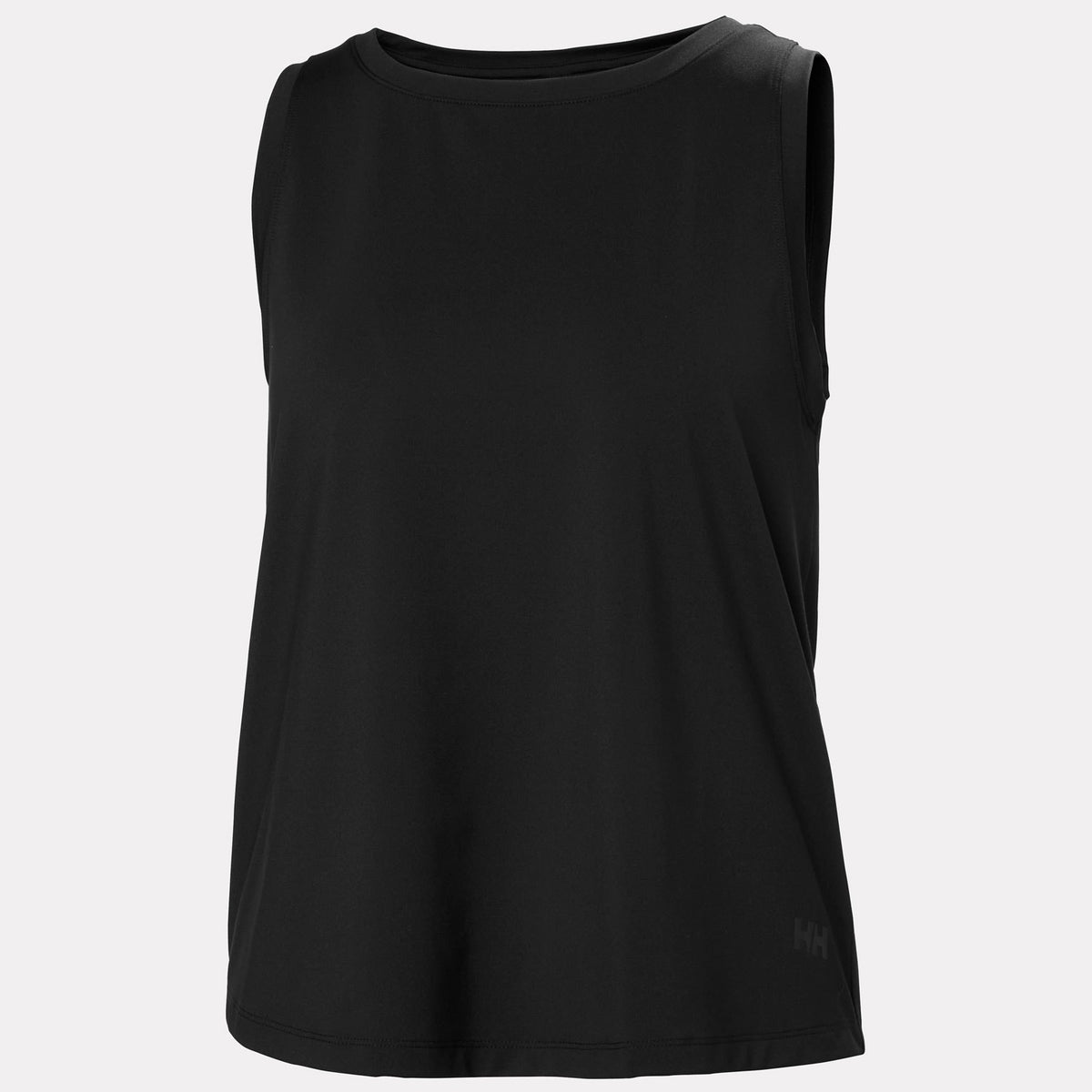 W TECH SPLIT BACK TANK 20, BLACK, L
