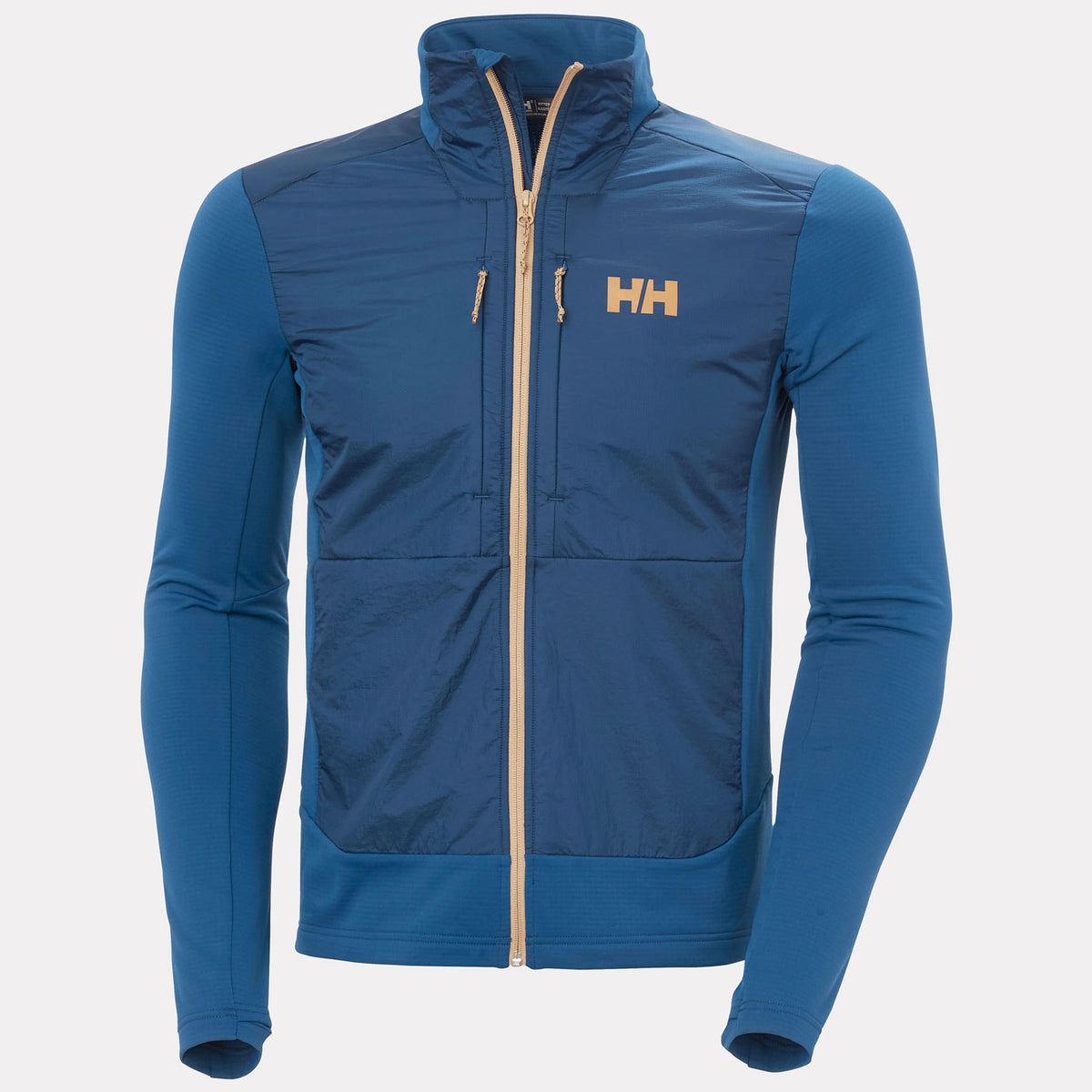 VERSALITE HYBRID FLEECE JACKET, DARK BLUE, XXL