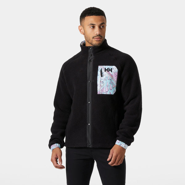 PANORAMA PILE SNAP, BLACK OSLO, XXL