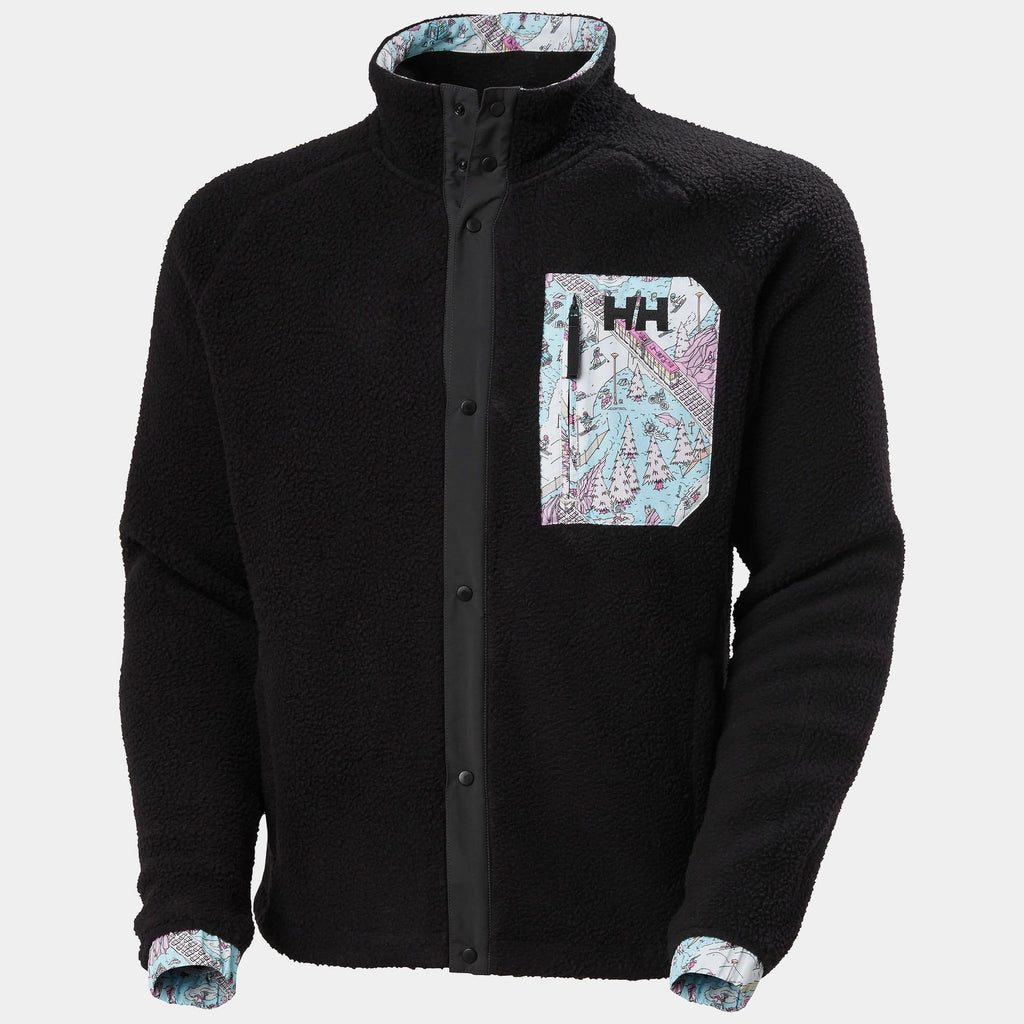 PANORAMA PILE SNAP, BLACK OSLO, XXL
