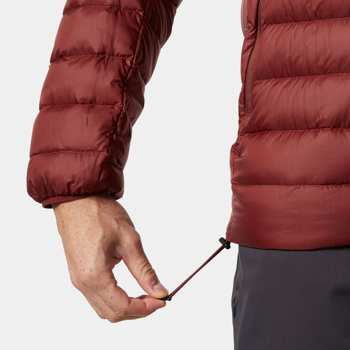 VERGLAS HOODED DOWN 20, MARS RED, XXL