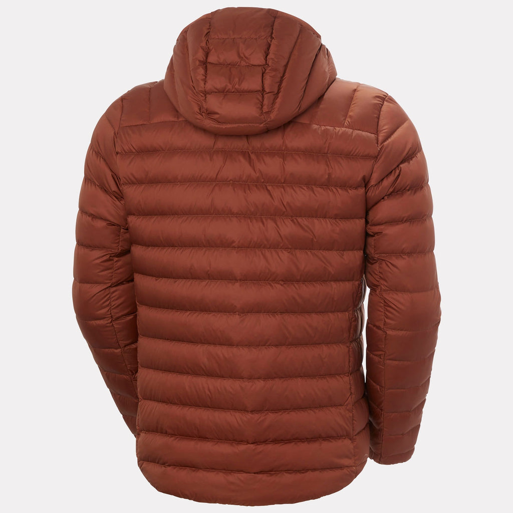 VERGLAS HOODED DOWN 20, IRON OXIDE, XXL