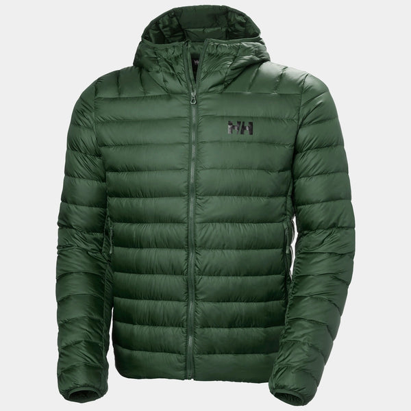 VERGLAS HOODED DOWN 20, JUNGLE GREE, XXL