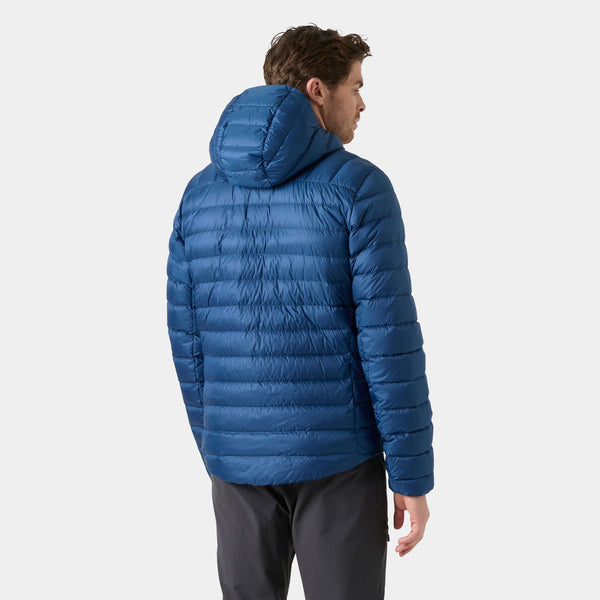 VERGLAS HOODED DOWN 20, DARK BLUE, XXL